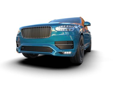 modern SUV - araba - ön görünüm