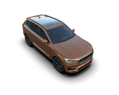 Bir markanın 3 boyutlu görüntülemesi - daha az genel SUV