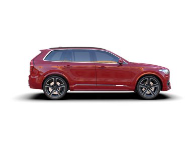 lüks kırmızı modern spor araba