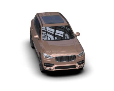 beyaz arkaplandaki araba