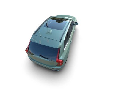 Daha az genel bir konsept arabanın 3 boyutlu çizimi