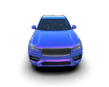 Bir spor arabanın 3 boyutlu canlandırması