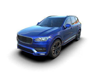 Daha az genel bir konsept arabanın 3 boyutlu çizimi