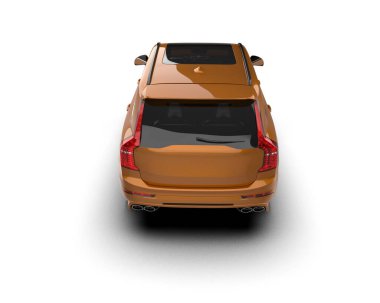 modern araba geri - yan