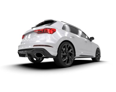 beyaz modern araba - Sedan ailesi