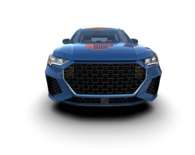 araba modern konsept - 3D görüntüleme