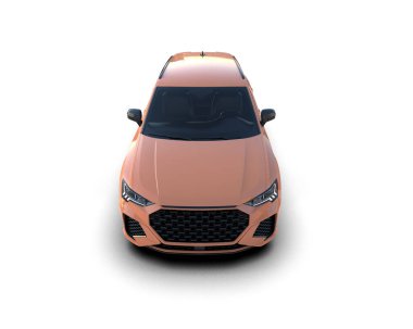 Daha az genel bir konsept arabanın 3 boyutlu çizimi