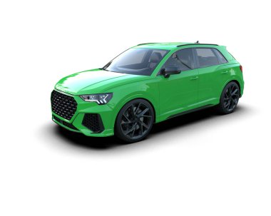 Bir markanın 3 boyutlu tasarımı - daha az yeşil kavram