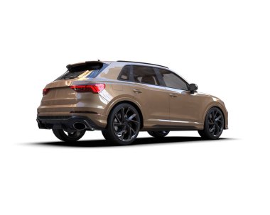 beyaz arka planda araba sedanı