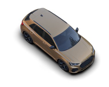 Daha az genel bir konsept arabanın 3 boyutlu çizimi