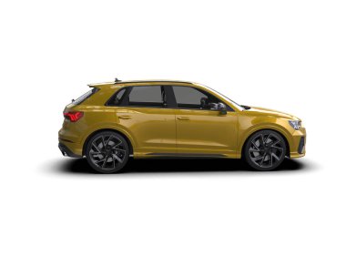 beyaz arkaplandaki araba