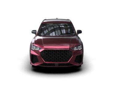 Modern şehir spor arabası - 3D render