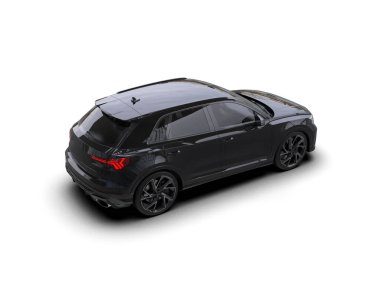 siyah lüks araba - arka plan