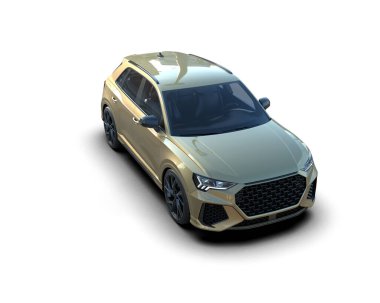 Daha az genel bir konsept arabanın 3 boyutlu çizimi