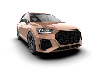 araba premium sedan renk arkaplan 3 d - 3 d