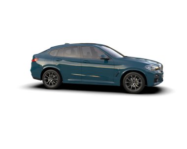 Beyaz arka planda modern bir araba. 3 Boyutlu Hazırlama