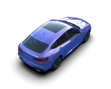 Bir arabanın 3 boyutlu tasarımı - daha az kavram