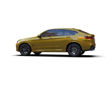 3 boyutlu lüks bir araba..