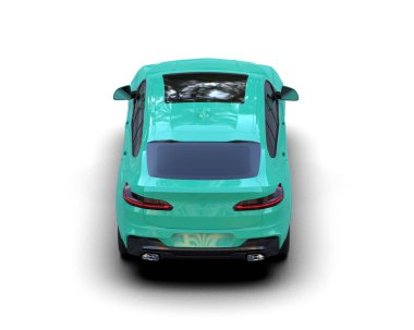 modern araba arka planda 3 boyutlu görüntüleme