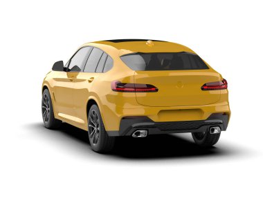 modern araba arka planda