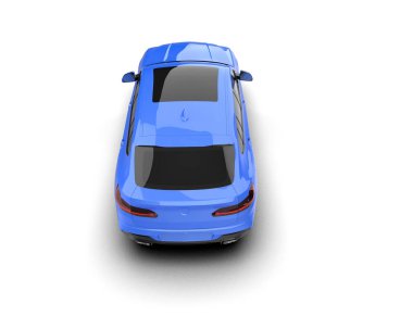 3 boyutlu bir araba.