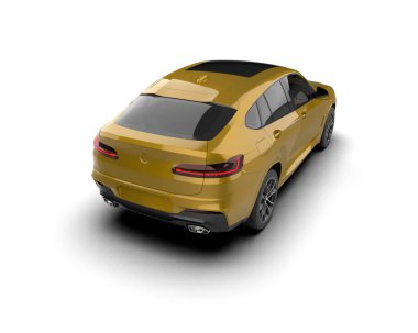 Bir markanın 3 boyutlu tasarımı - daha az genel bir araba