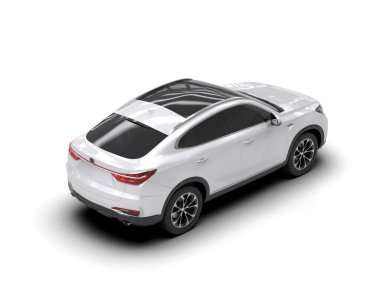 gölgeli modern SUv - 3 boyutlu görüntüleme