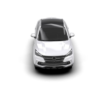 Modern lüks araç hafif bir arka plan üzerinde