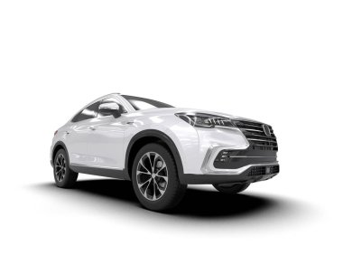 siyah araba - arka planda SUV