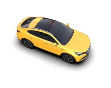 Modern lüks spor araba - aile kavramı