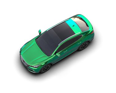 Aracın 3 boyutlu resimlemesi.