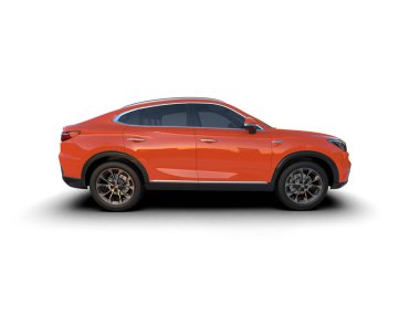 Lüks modern spor araba - yan görünüm