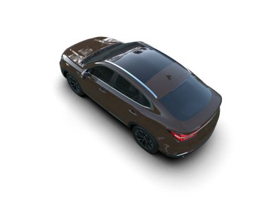 3 d cg marka görüntüleme - daha az genel SUv.