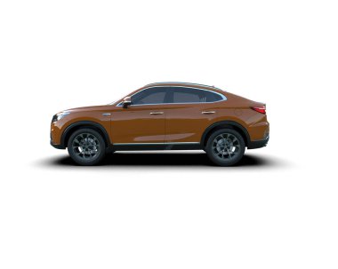 Beyaz arka planda araba cipi