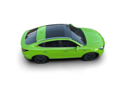 yeşil modern spor konsepti