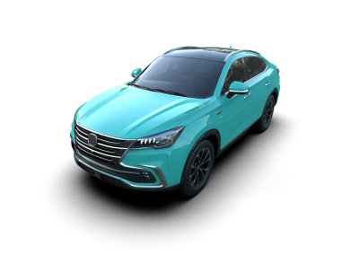 Daha az genel bir konsept arabanın 3 boyutlu çizimi