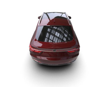 Bir markanın 3 boyutlu tasarımı - daha az genel bir araba