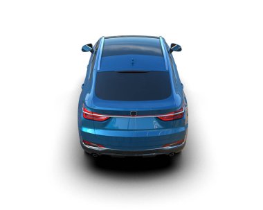 3D canlandırma araba konsepti