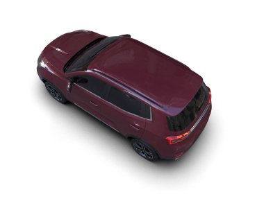 Marka boyutundaki bir konseptin 3 boyutlu çizimi