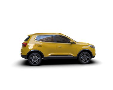 modern sarı cip - ön görünüm