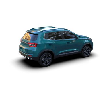 Daha az genel bir konsept arabanın 3 boyutlu çizimi