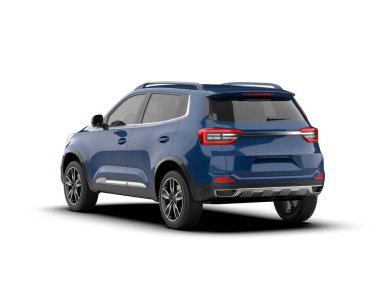 Çaprazlamasına modern SUv