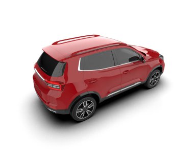 beyaz arkaplandaki araba