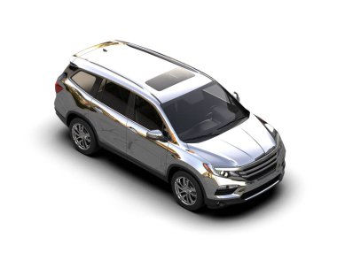 Boş siyah ekranlı araba