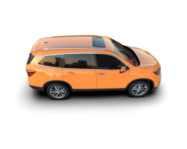 modern kompakt şehir minivan arabası