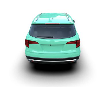 arkaplandaki araba, 3 boyutlu görüntüleme