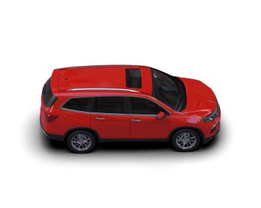 kırmızı modern araba - arka plan