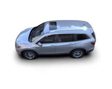 3 boyutlu markalı, daha az jenerik bir araba.