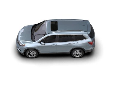 beyaz arkaplandaki araba.