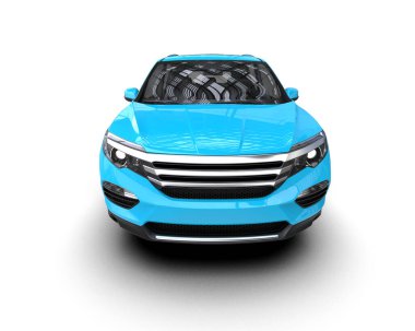 Bir markanın 3 boyutlu görüntülemesi - daha az genel SUV